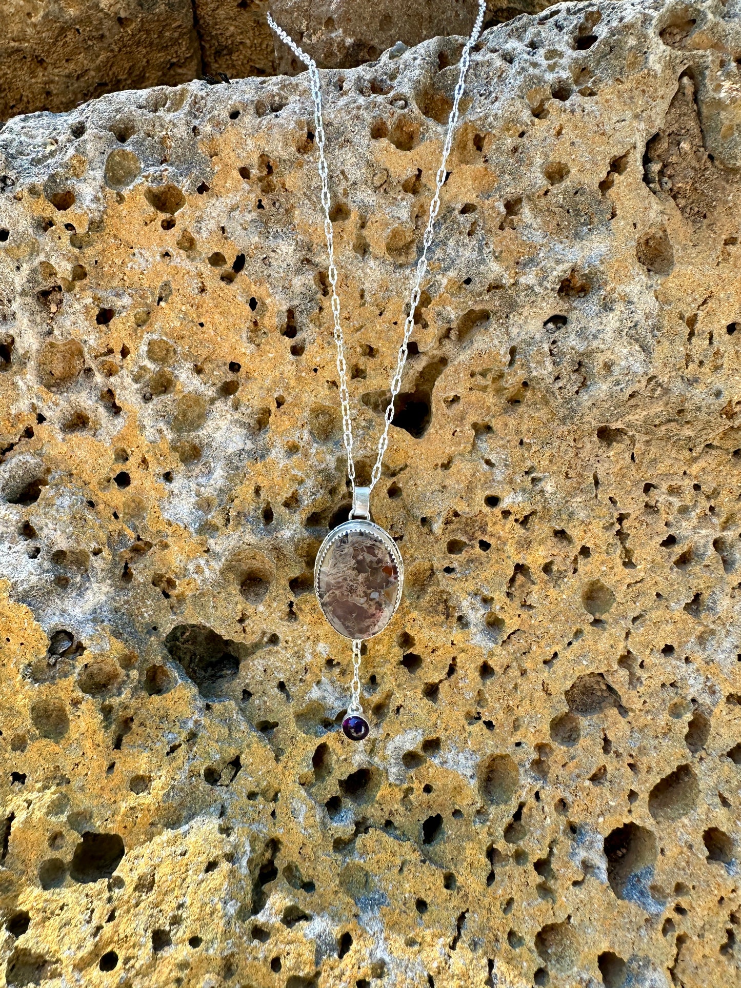 Richardson Ranch Moss Agate Necklace