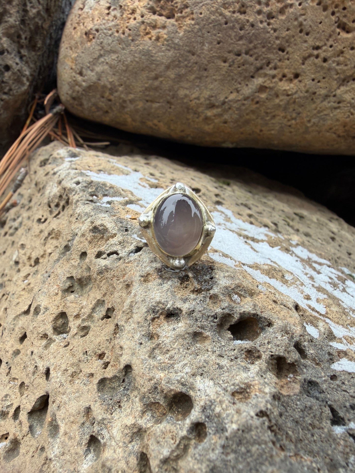Mesmerizing moonstone ring