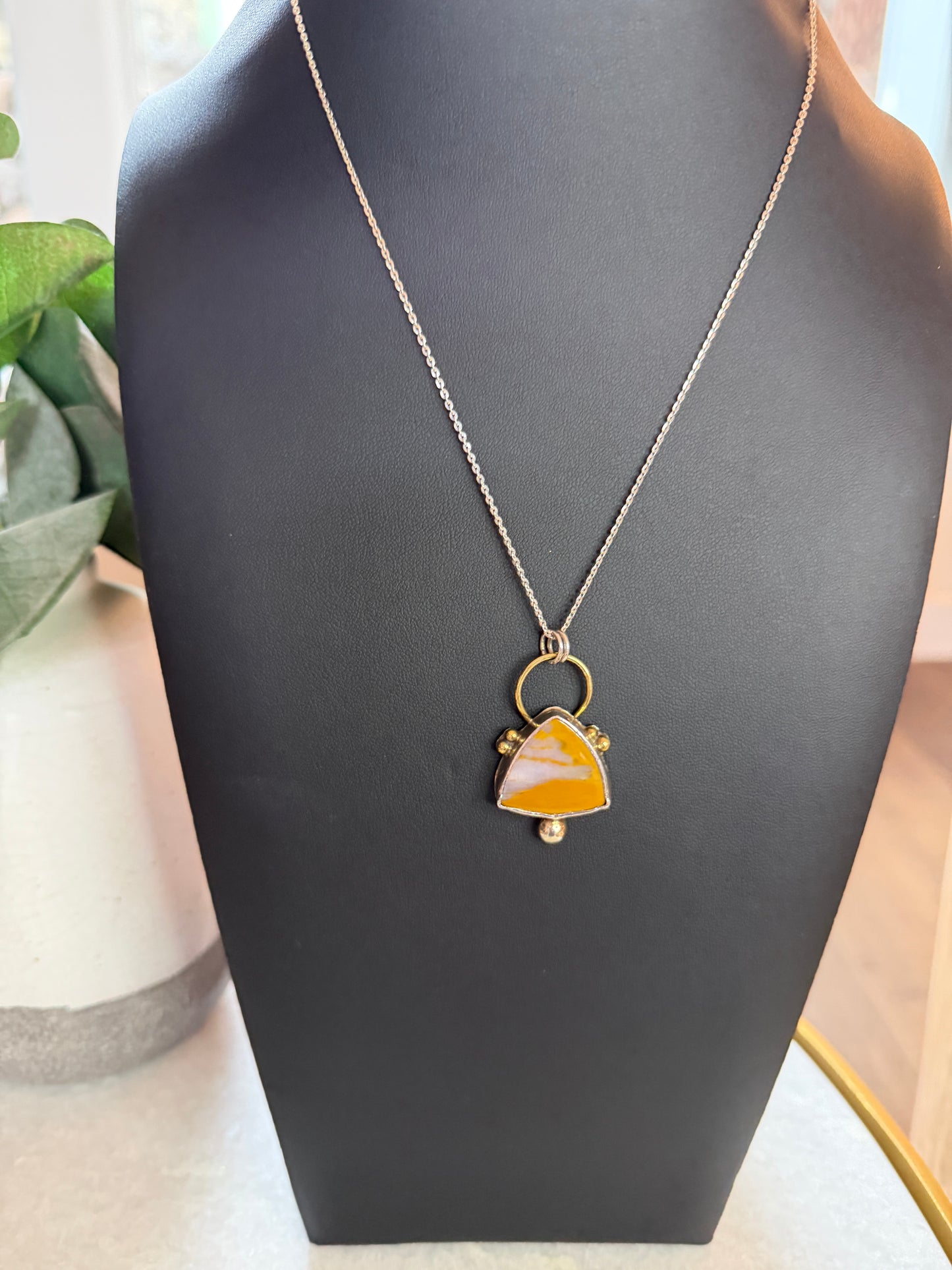 Oregon sunset Jasper pendant