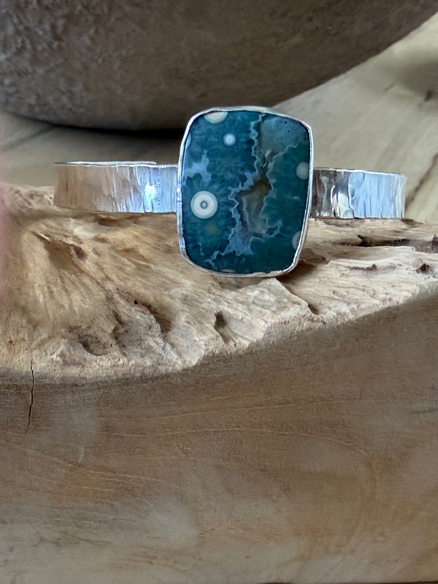 Daydreaming Ocean Jasper Bracelet