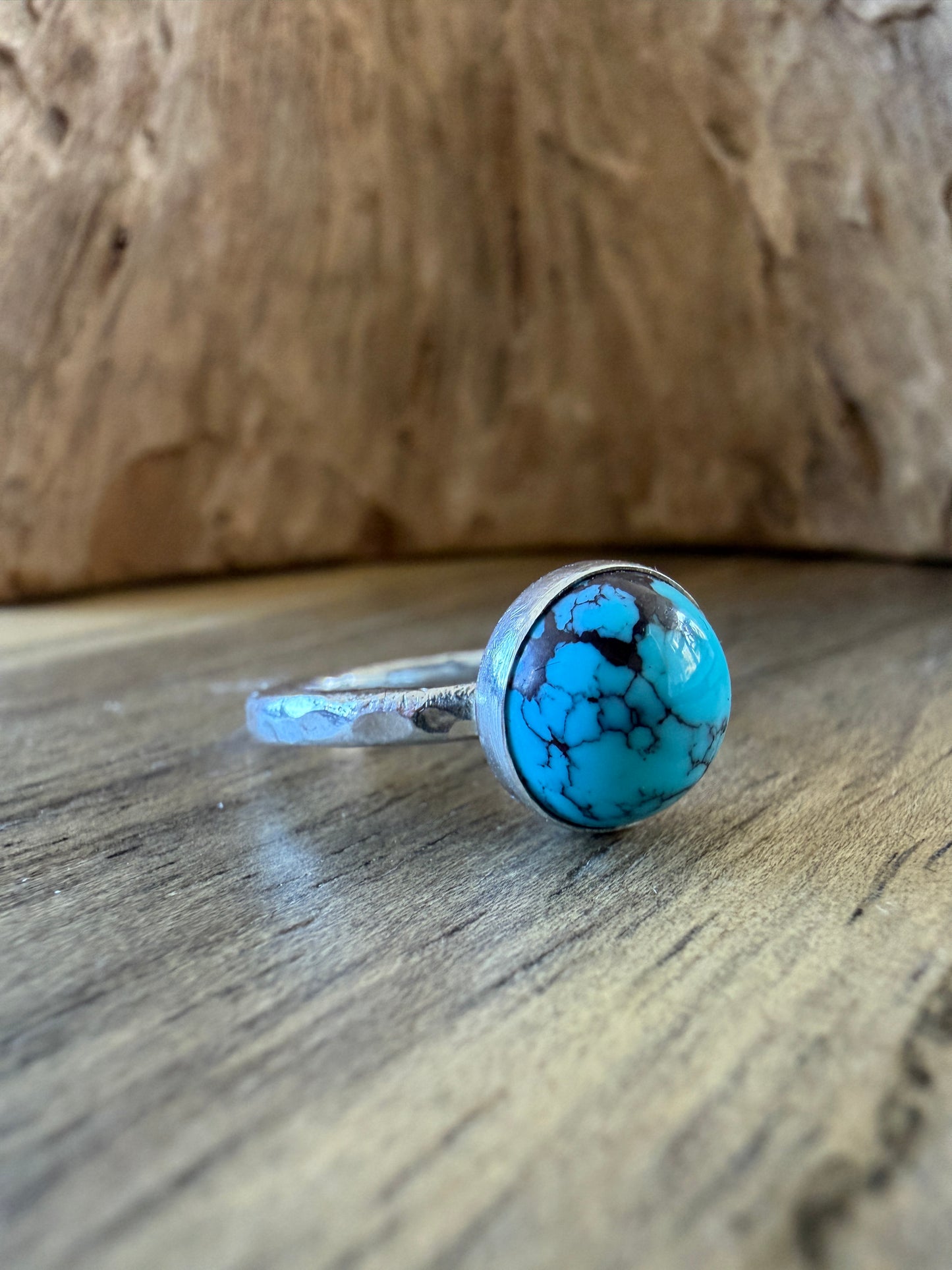 Bubblegum turquoise ring