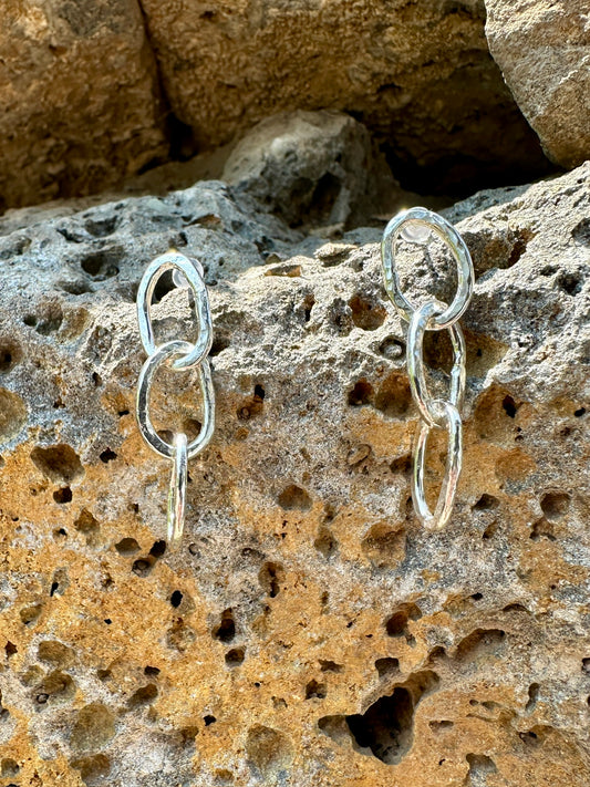 Rain Chain Earrings