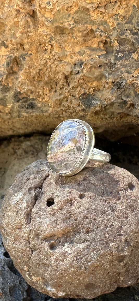 Richardson Ranch Moss Agate Ring