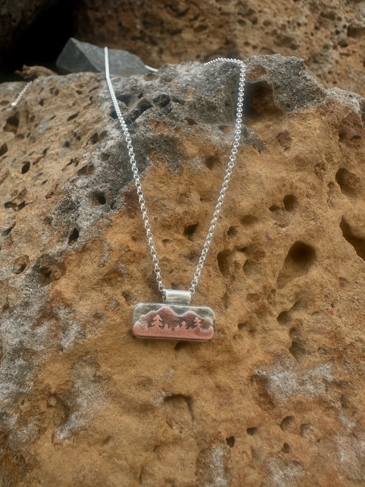 Mountain Movers Necklace copper