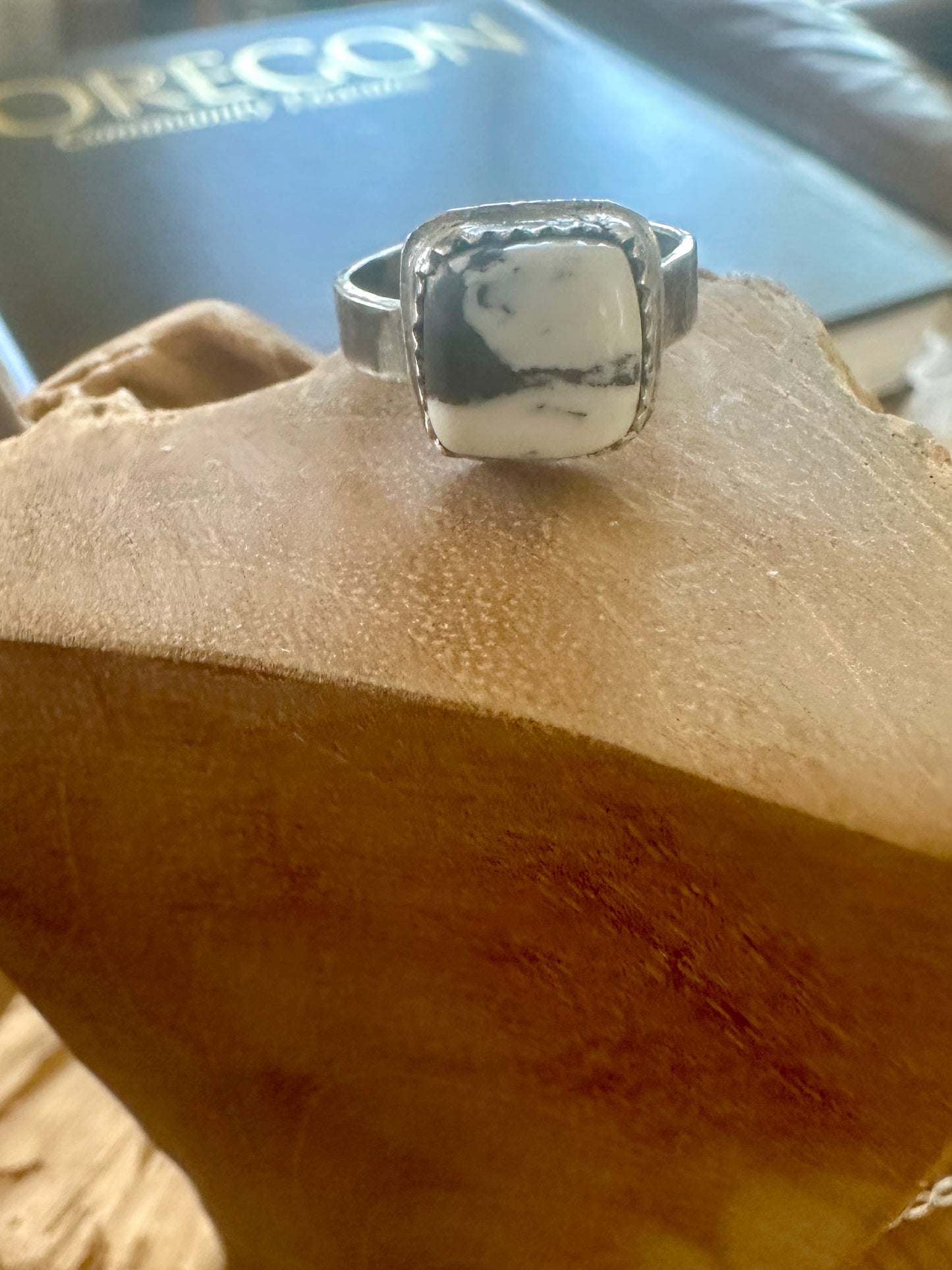 White Buffalo Ring
