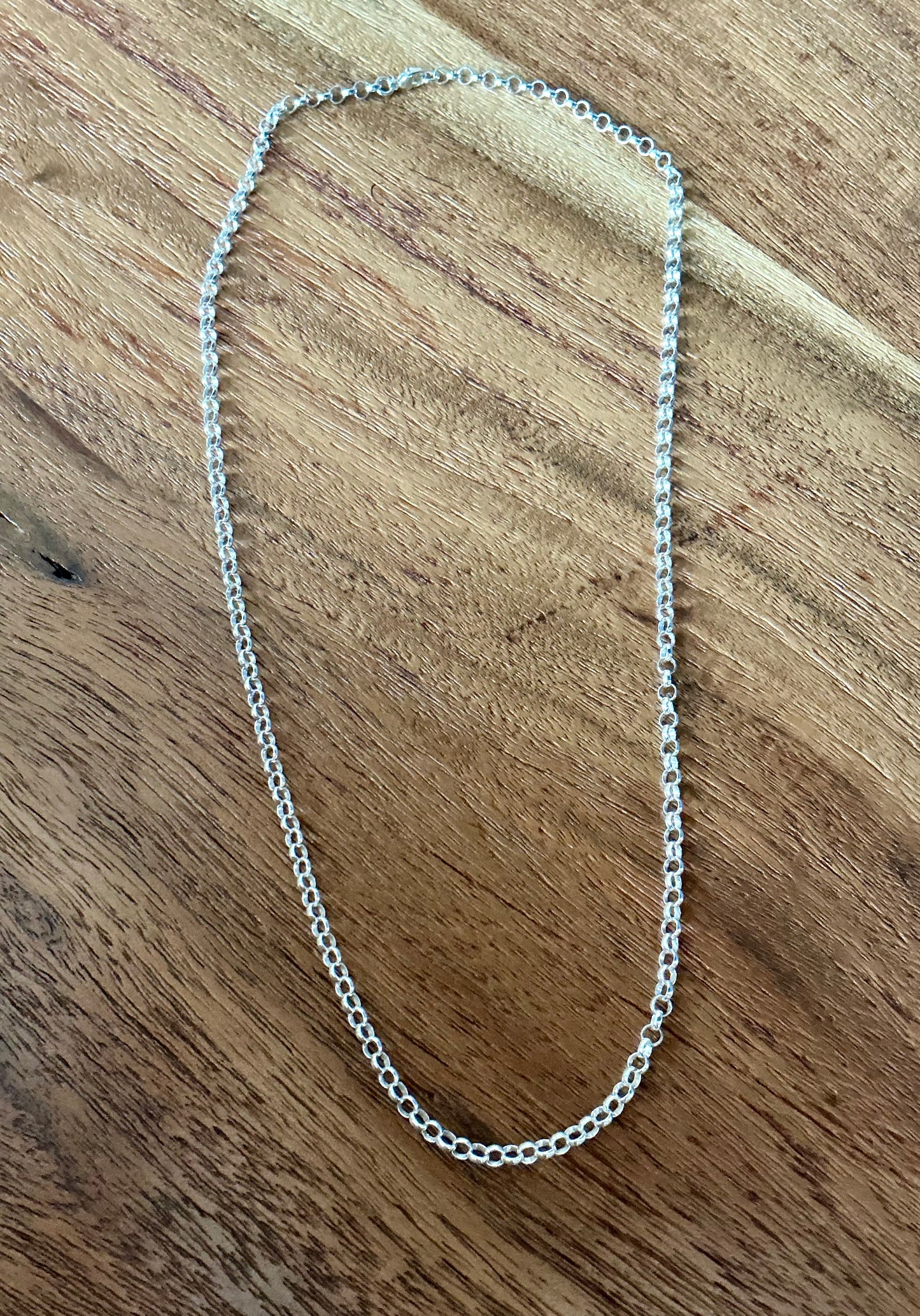 Chunky chain link necklace 18”