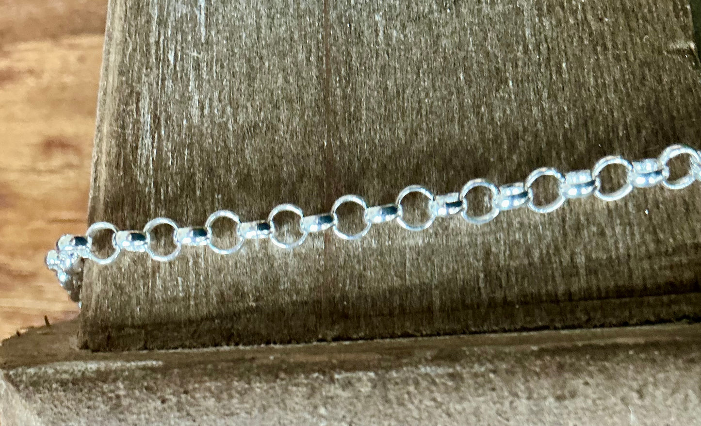 Chunky chain link necklace 18”