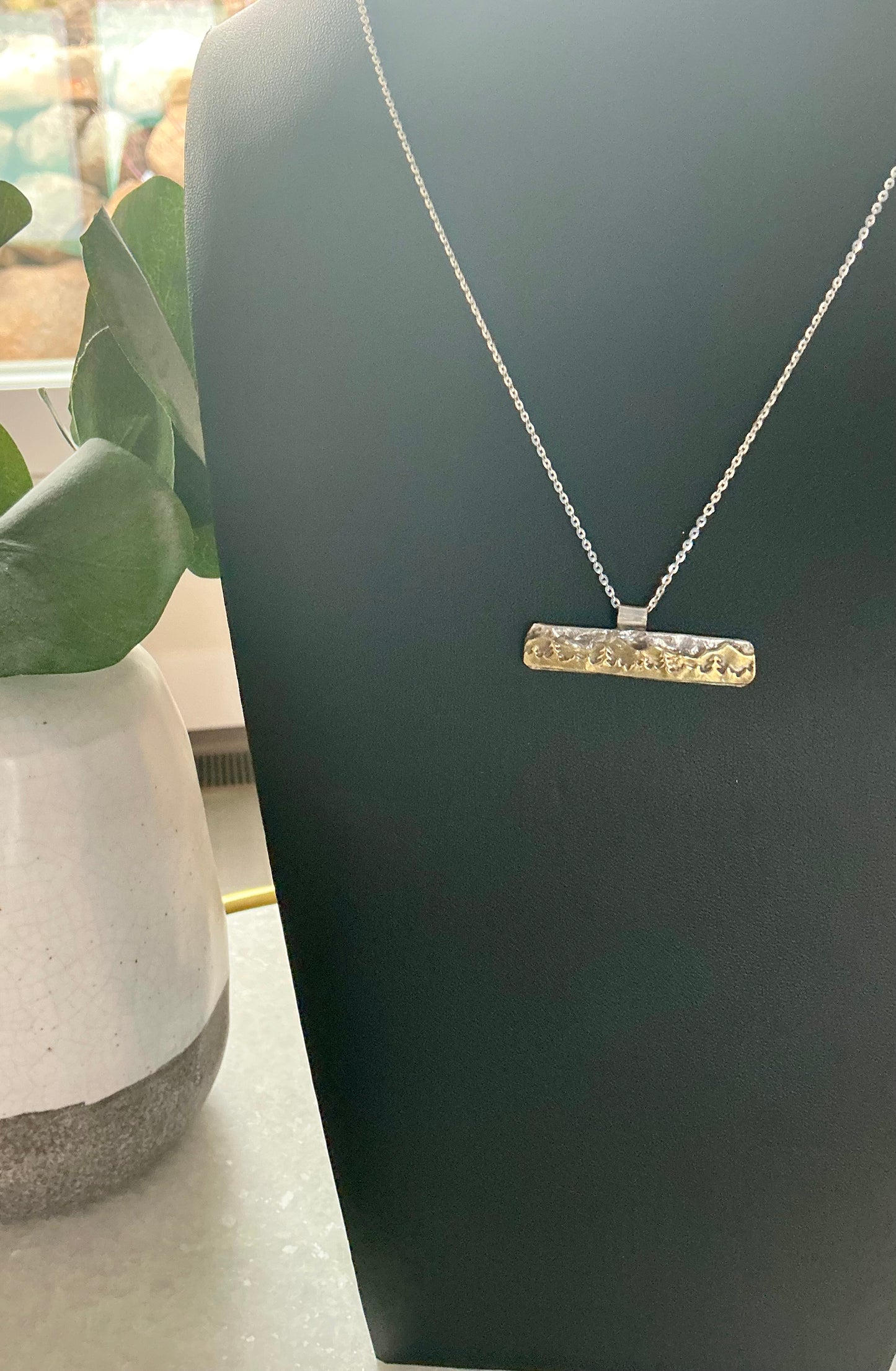 Take me to the mountains necklace lg