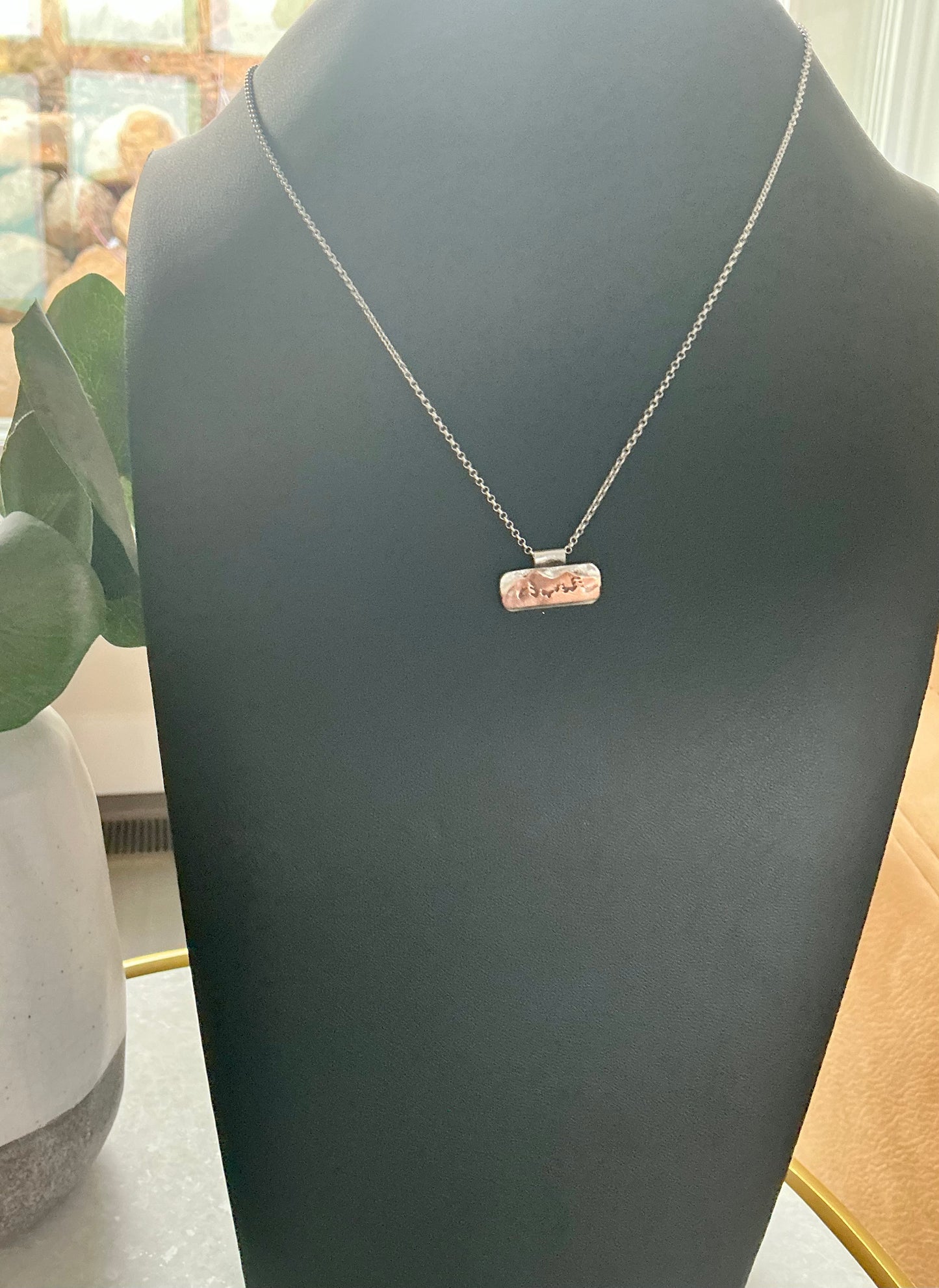 Take me to the mountains necklace sm