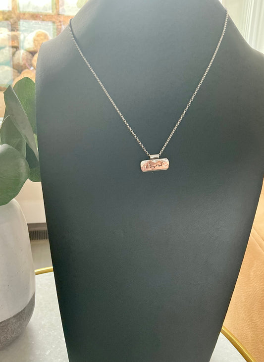 Take me to the mountains necklace sm