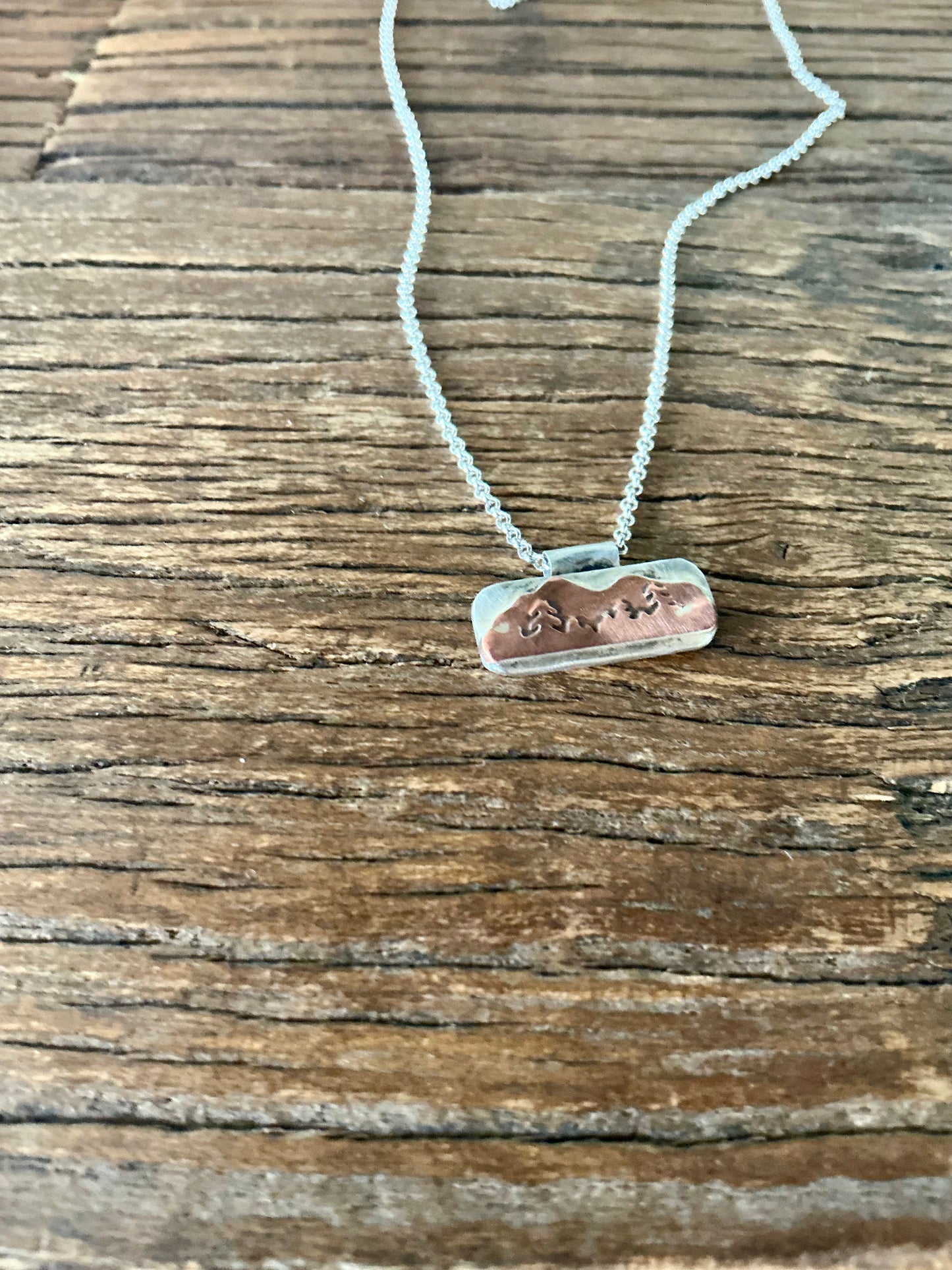 Take me to the mountains necklace sm