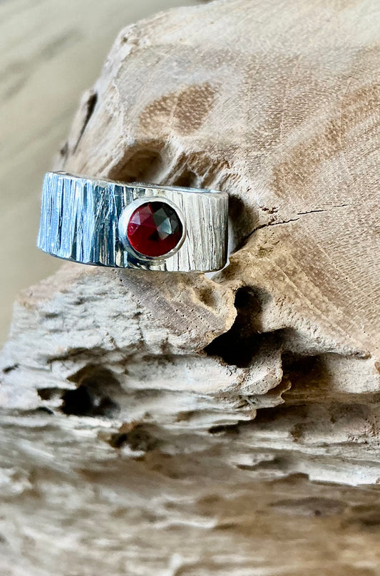 Garnet ring