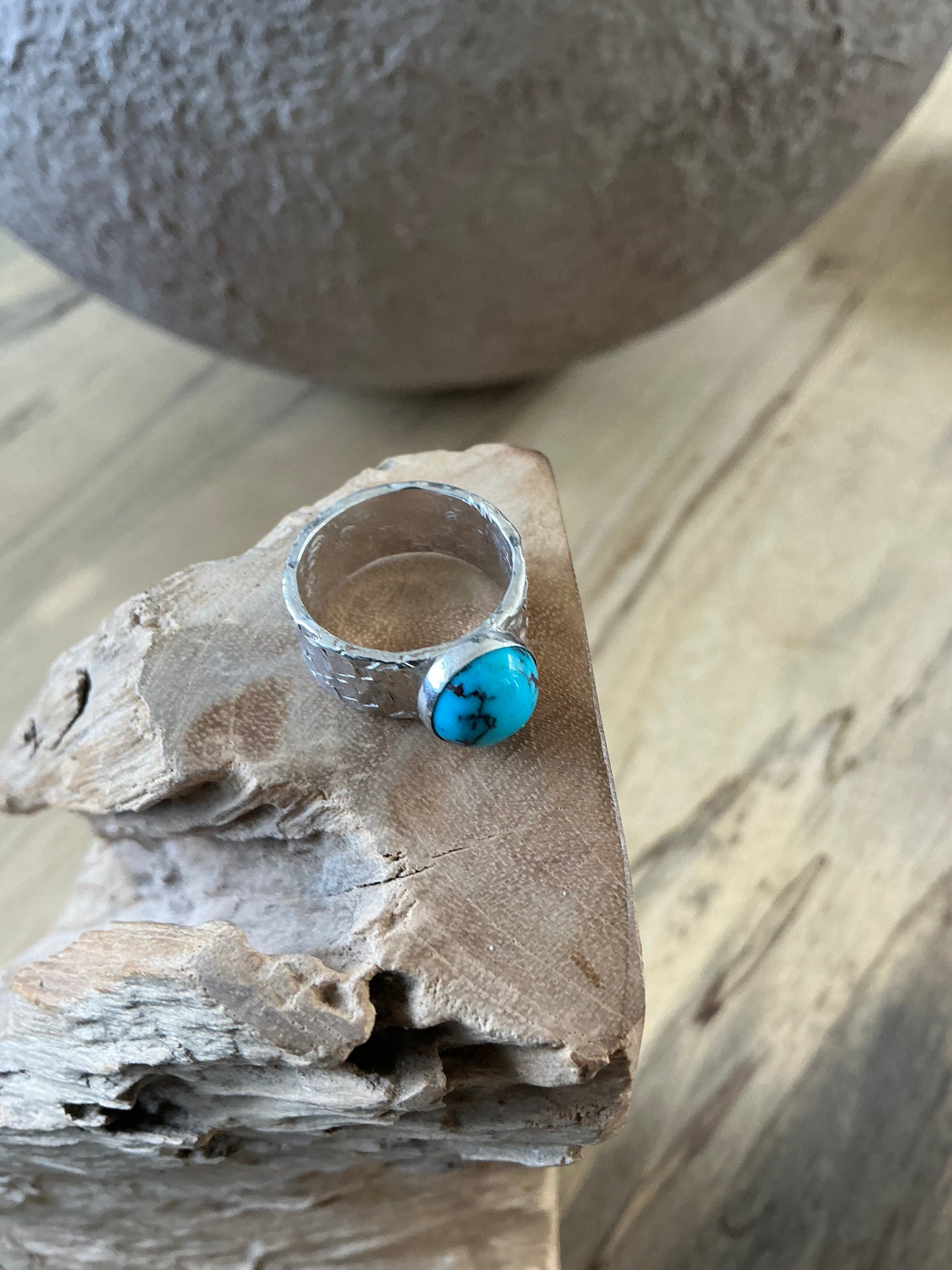 Turquoise statement ring