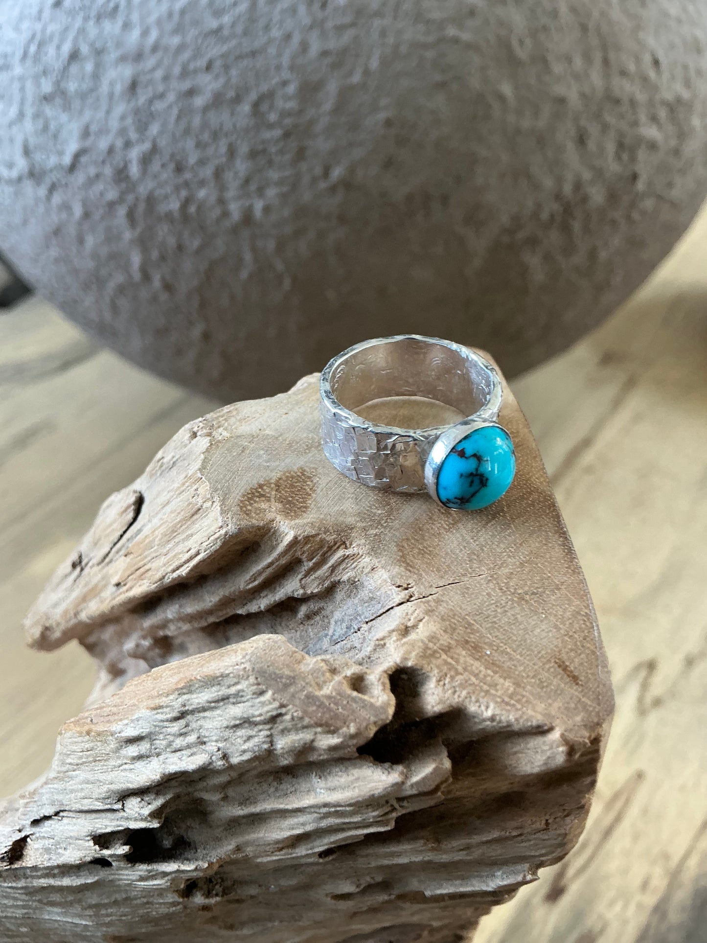 Turquoise statement ring