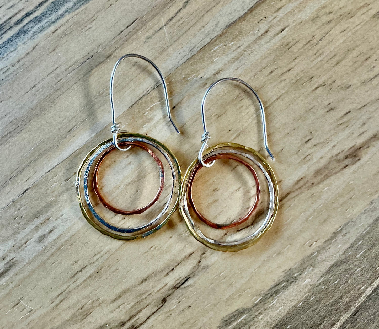 Mind body and soul earrings