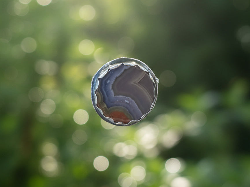 Moroccan Agate Statement Ring
