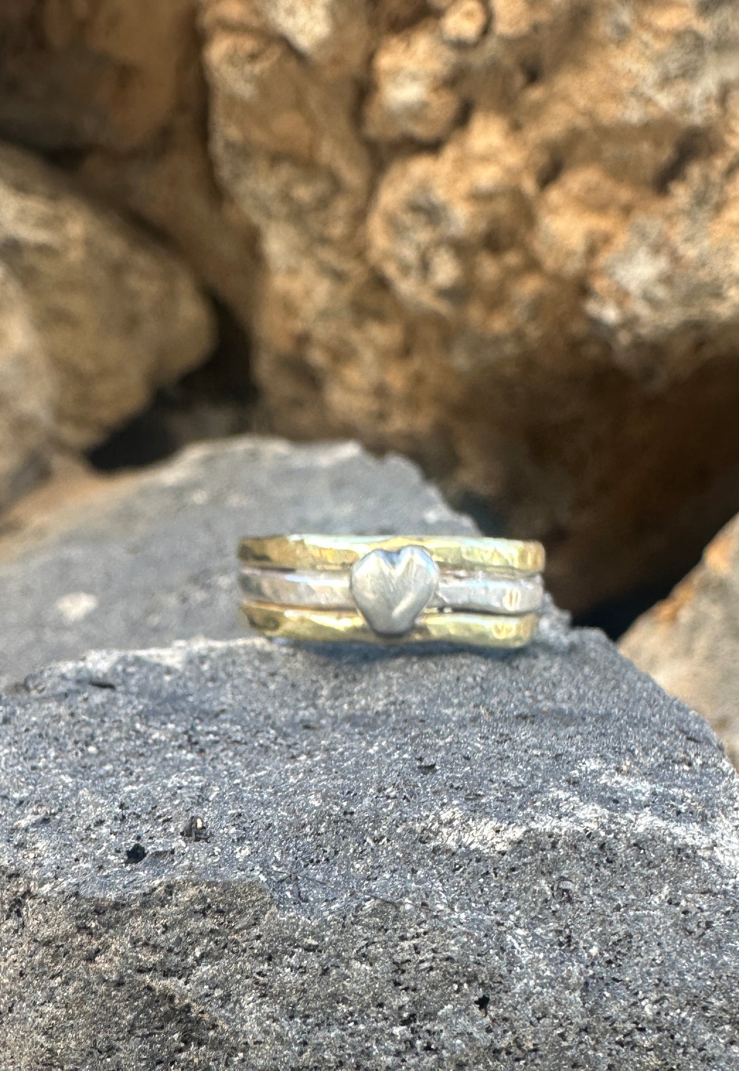 The happy heart ring