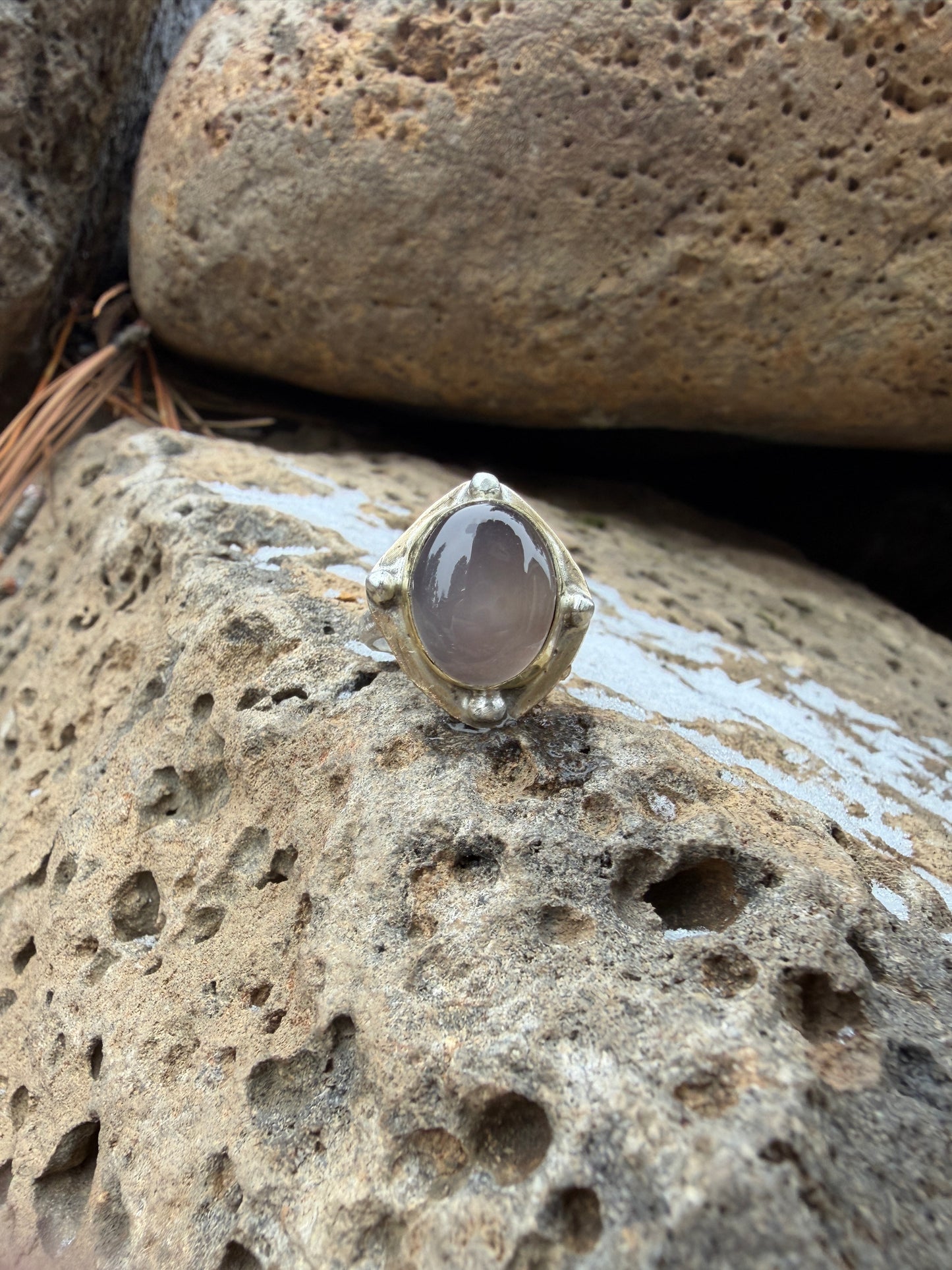 Mesmerizing moonstone ring