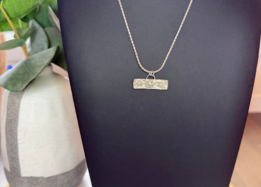 flowers are forever necklace