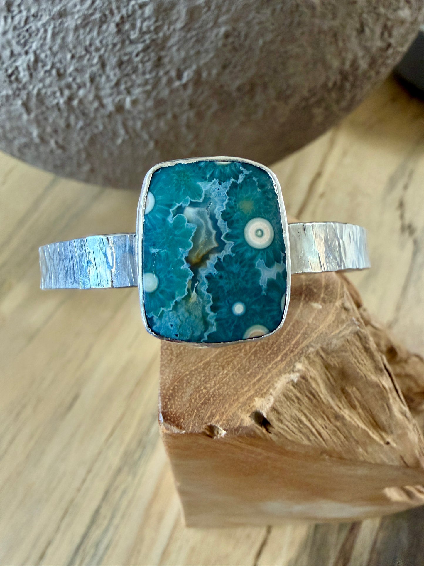 Daydreaming Ocean Jasper Bracelet