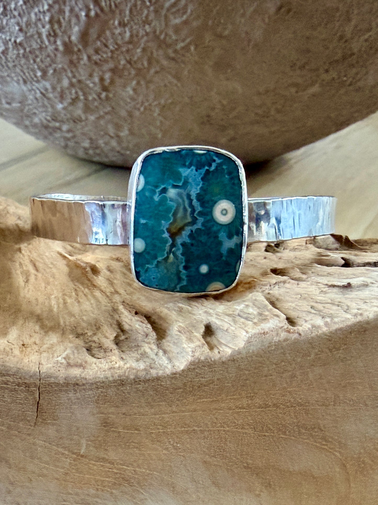 Daydreaming Ocean Jasper Bracelet