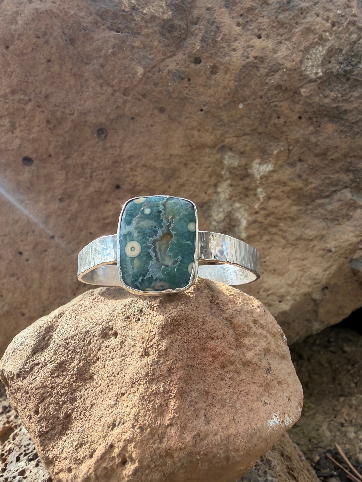 Daydreaming Ocean Jasper Bracelet