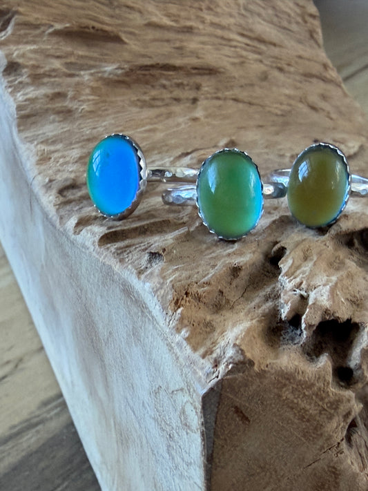 Retro Mood Rings Vertical