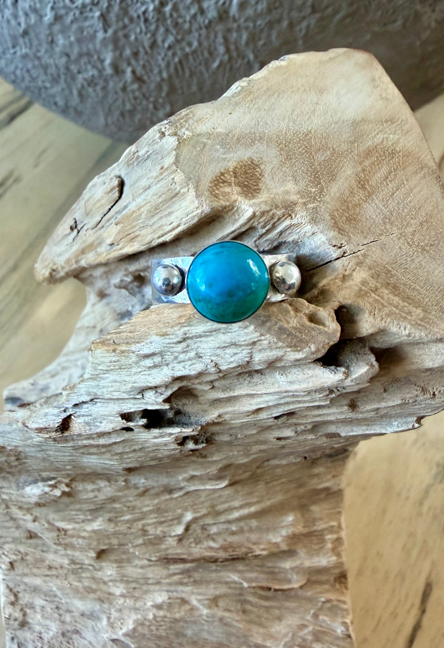 Chrysocolla silver sing